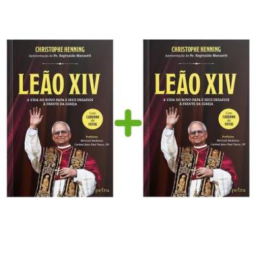 Imagem de Kit 2Livros Físico, Leão Xiv, A Vida Do Novo Papa E Seus Desafios À Fr