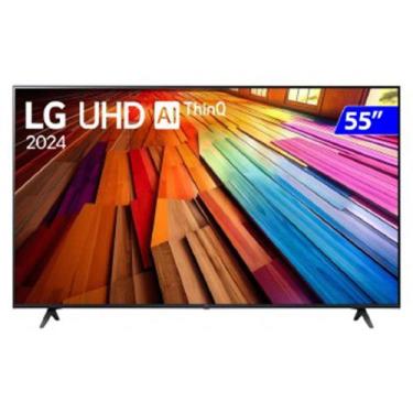 Imagem de Smart Tv Lg 55 Uhd 4k Ai Thinq 4k Comando Voz, Preto, Bivolt
