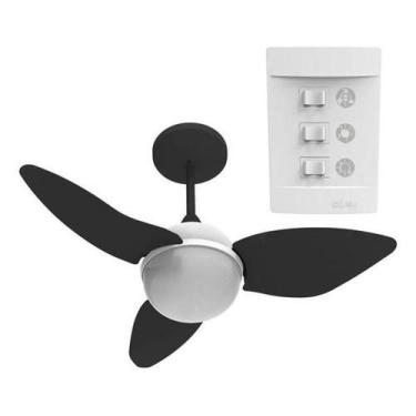 Imagem de Ventilador De Teto Preto 220V 130W 81Cm Aliseu Smart, 220V