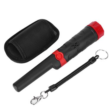 Imagem de Detector de metais, MD970 Detector de metais portátil totalmente à prova d'água de alta sensibilidade, ponteiro de metal, digitalização completa de 360 graus e detecção precisa (preto)
