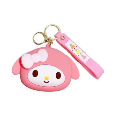 Imagem de Carteira Cinnamoroll Kuromi My Melody Pompompurin Sanrio Mochila Porta