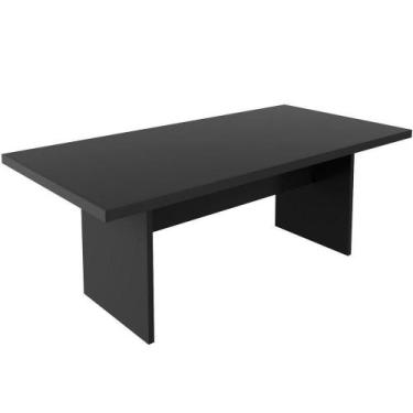 Imagem de Mesa De Reunião Para Escritório Grande Preto - TECNOMÓBILI