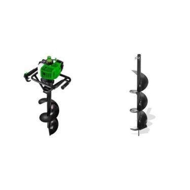 Imagem de Perfurador de Solo À Gasolina Mps-52 V3 com Broca 8cmx80cm Menegotti -