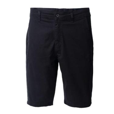 Imagem de Bermuda Jeans Masculina Guitta Rio Reta Preto, Preto, 44