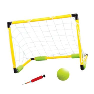Imagem de TTETTZ Conjunto de polo aquático inflável, brinquedo flutuante para piscina, futebol, portátil, multifuncional, jogos de piscina de verão, brinquedos para, 46x33x33cm
