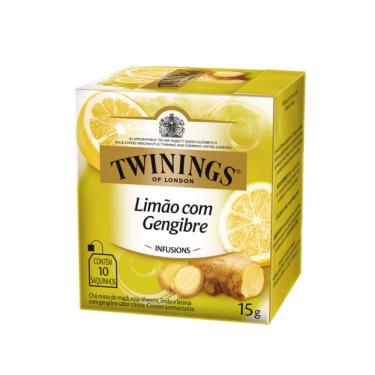 Imagem de Chá Misto Twinings Limã, Com Gengibre 10 Unidades 15g