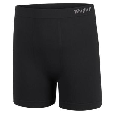 Imagem de Cueca Boxer Box Plus Size Trifil Sem Costura Cintura Elástica Poliamid