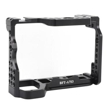 Imagem de AYNEFY Gaiola de Câmera de Alumínio para A7S3 Com Recortes Exatos e Montagem de Calçados Frios para Videogógrafos