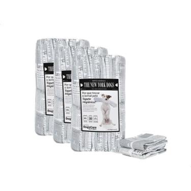Imagem de Tapete Higiênico P/cães Jornal The New York 55x60cm - 90 Un - DOGS CAR