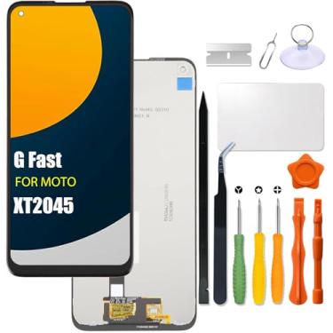 Imagem de Substituição para Motorola Moto G Fast LCD Screen XT2045-3 Touch Display Panel Digitalizador Assembléia com kit de reparo