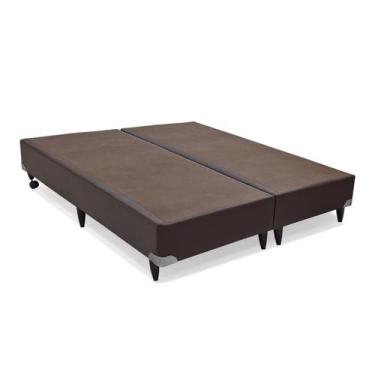 Imagem de Base para Cama Box Super King Cori II Marrom - Ortobom