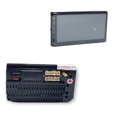 Imagem de Aparelho de som automotivo MP5 slim tela de 7" HT-7123 Sistema Android 11, 2GB de RAM 32GB de memória interna. Padrão japonês ou chinês