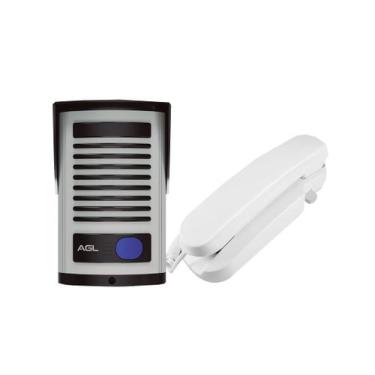 Imagem de Porteiro eletronico p20 abs/cinza agl