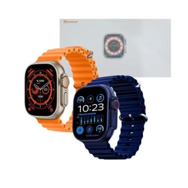 Imagem de Smartwatch 49mm Series 8 Altomex W68 Ultra, Azul