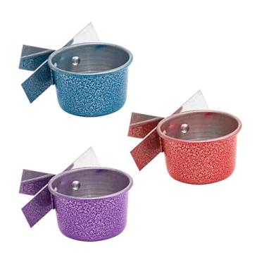 Imagem de Caneca Power Pets Alumínio Borboleta para Pássaros - Cores Sortidas - P