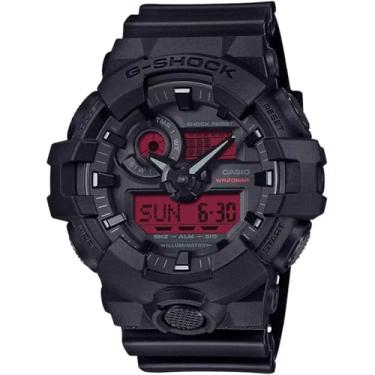 Imagem de Relógio Casio G-Shock GA-700BBR-1ADR Black and Bold Red