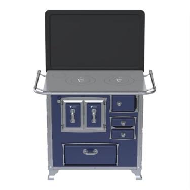 Imagem de Fogao a Lenha GII N 1 Gab Sec Azul com Tampa SE