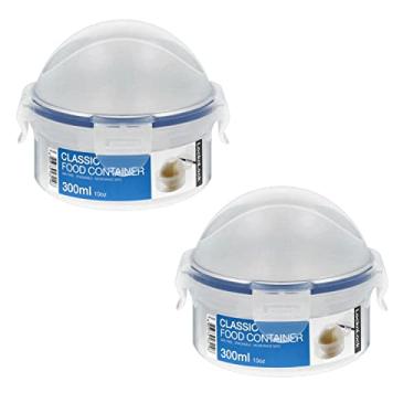 Imagem de Kit 2 potes hermético Porta Cebola Lock&Lock 300 mL