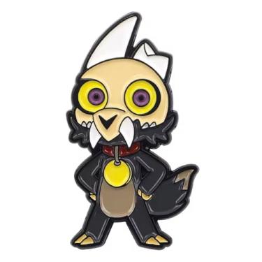 Imagem de Crachá de broche esmaltado de desenho animado Baby King The Owl House