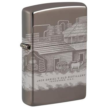 Imagem de Zippo Jack Daniel's Distillery Design Black Ice Pocket Isqueiro