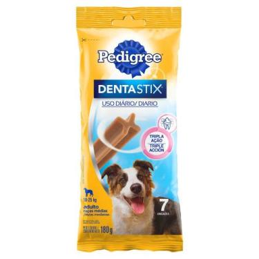 Imagem de Petisco Pedigree Dentastix Raças Médias 180g 7 Unidades