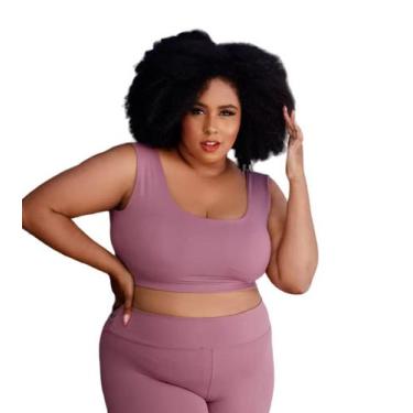 Imagem de Top Plus Size Poliamida Spandex bojo removível G1 G2 G3 G4 PINA - PINA