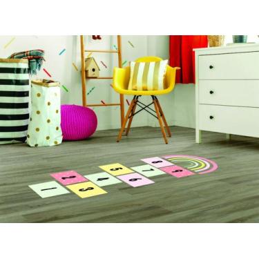 Imagem de Adesivo Didático Amarelinha para Escola e Espaço Kids - Colakoala Ades
