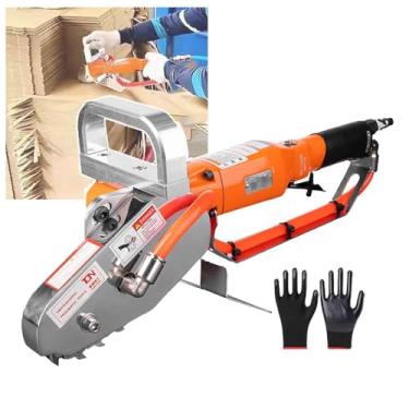 Imagem de CHONGHAN Ferramenta De Corte De PapelãO Ondulado, Descascador De ResíDuos De PapelãO, MáQuina De RemoçãO De Sobras De Caixas De Papel, MáQuina De Decapagem De Papel Industrial De 4500 Rpm/4800 Rpm