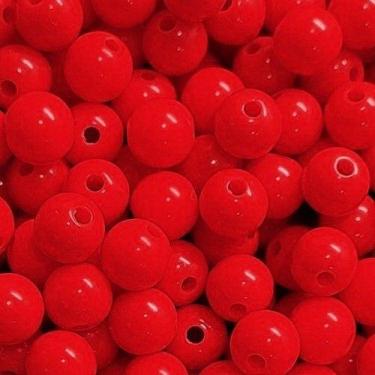Imagem de BOLINHA DE RESINA Nº 08 (20 G) - LADEIRA BIJUTERIAS, VERMELHO TOP