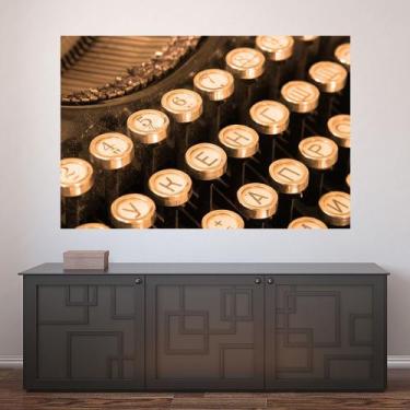 Imagem de Painel Adesivo de Parede - Máquina de Escrever - 498pnp - Allodi
