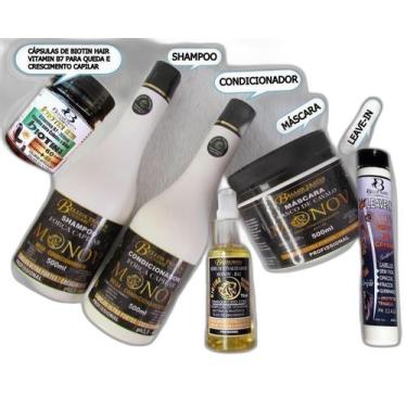 Imagem de Kit Capilar Monov Casco De Cavalo 5 Bellos Tratus