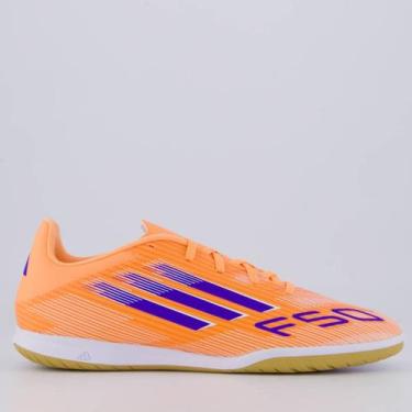 Imagem de Chuteira Adidas F50 Club Futsal Laranja, 39