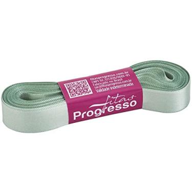 Imagem de FITA CETIM SIMPLES CF003 15 mm COR 2015 VERDE SUAVE Peça 10 metros