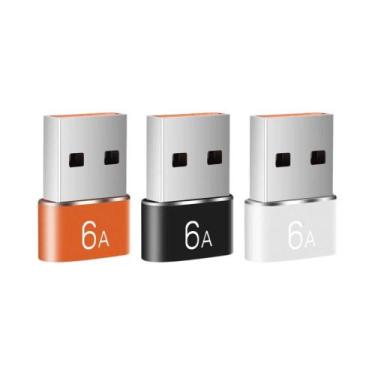 Imagem de Adaptador OTG USB-C Masculino Para Tipo-C Feminino 120W NNBILI, Conver