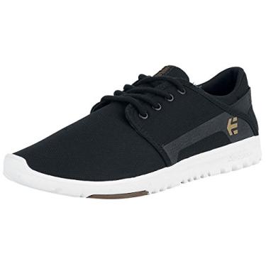 Imagem de Etnies Scout Tênis, Preto/Branco/Goma, 11