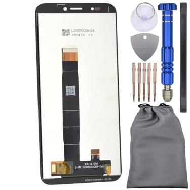 Imagem de Tela de reposição IPS LCD para Nokia C1 Black Display Assembly Tamanho 5.45