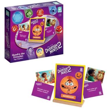 Imagem de Jogo Brinquedo Divertidamente 2 Disney Quadro das Emoções - Nig Brinqu