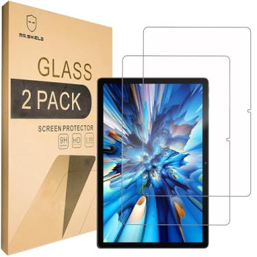 Imagem de Mr.Shield Protetor de tela compatível com Blackview Mega 8, 13 polegadas [vidro temperado] [pacote com 2] [vidro japonês com dureza 9H]