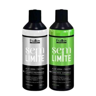 Imagem de Évallos Profissional Progressiva Organic + Shampoo Antiresiduo Sem Lim