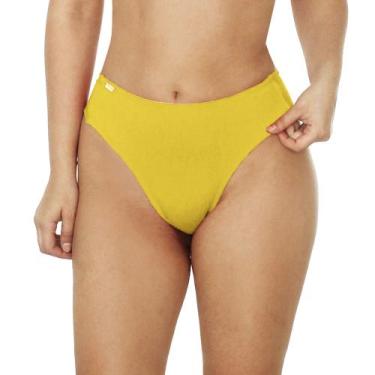 Imagem de Calcinha Biquíni Levanta Bumbum Fio Duplo Cintura Alta - Estigma, P, A