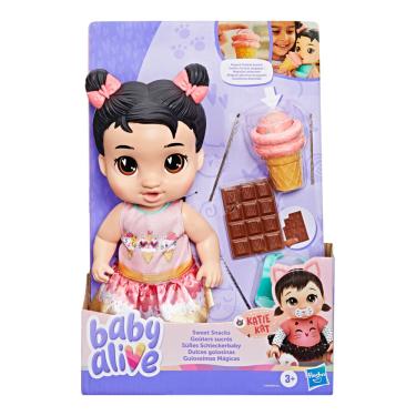 Imagem de Baby Alive Hora do Lanche Morena G1450 Hasbro