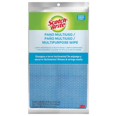 Imagem de Scotch-Brite Pano Multiuso, 5 Unidades, Azul