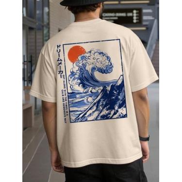 Imagem de Camisetas Oversized Masculina Estilo Japones Estampada Y2k - crushed, 