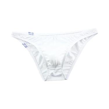 Imagem de Cuecas de Banho Masculinas - Calção Esportivo com Bolsa em U - Ideal p