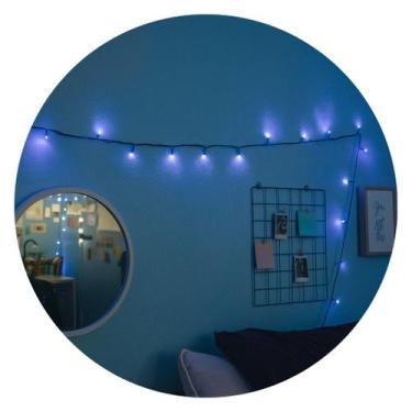 Imagem de Pisca Pisca 100 LEDs 10m 8 Funções Natal Festa Jardim Varanda 220V - D