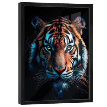 Imagem de Quadro Decorativo Tigre Majestoso