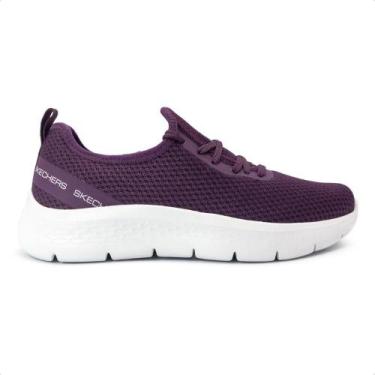 Imagem de Tênis Skechers Feminino Go Walk Flex 896364, Roxo, 38