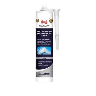 Imagem de Silicone Neoklon Neutro 260g: Versatilidade em Vedações para ACM - Plo