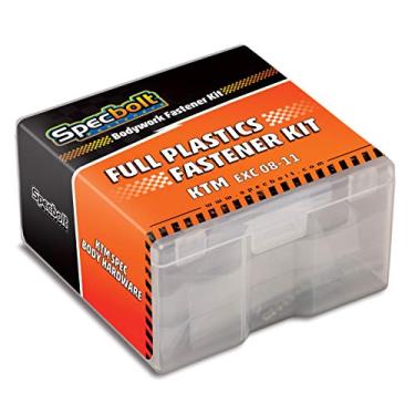 Imagem de Kit de parafusos de fixação de corpo de plástico completo Specbolt serve para: KTM - EXC (2008-2011) #0811