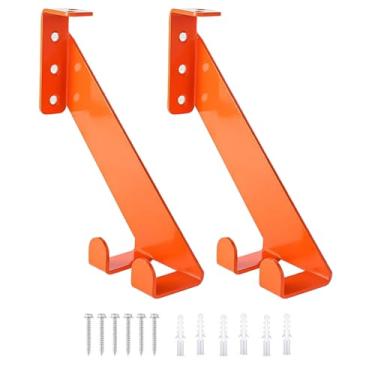 Imagem de Suporte Para Serra Eletrica Aco Inoxidavel | Suporte Para Motosserra De Garagem - Com Capacidade 82 Kg Para Jardim Oficina Casa E Loja